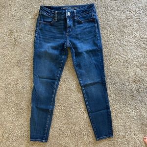 American Eagle Outfitters Dark Skinny Jeans, Mid-rise